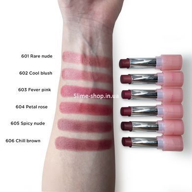 Помада для губ увлажняющая Parisa Cosmetics Glossy Wear (PGW-06), 601 Rare nude Розово-коричневая
