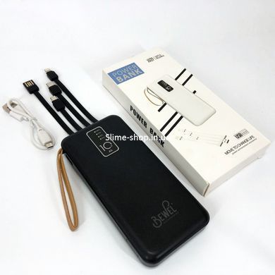Power Bank зарядное устройство на солнечной батарее 10000mAh с индикатором заряда. XC-260 Цвет: черный