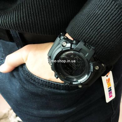 Армійський годинник протиударний SKMEI 1384BK BLACK, Хороший наручний годинник чоловічий, Годинник PE-508 спортивний скмей