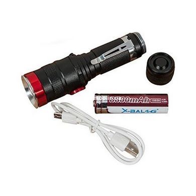 Фонарь аккумуляторный светодиодный мощный Bailong BL-736-T6, Фонарь переносной AW-364 для охоты