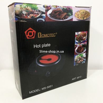 Инфакрасная електроплита DOMOTEC MS-5851 900 Вт, Плита кухонная переносная, JP-321 Электронная плита