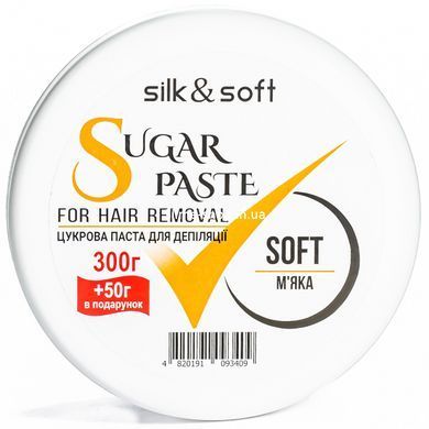 Паста для шугарінгу цукрова м'яка Ultra Silk & Soft 300 г + 50 г