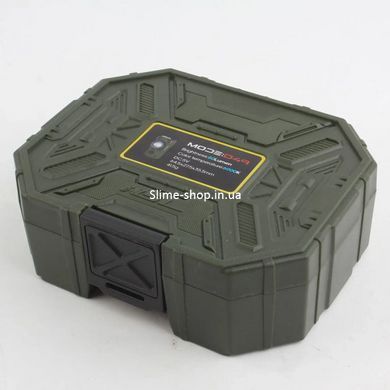 Многофункциональный армейский фонарь D50-SMD индикация заряда, зажигалка. UO-916 Цвет: зеленый