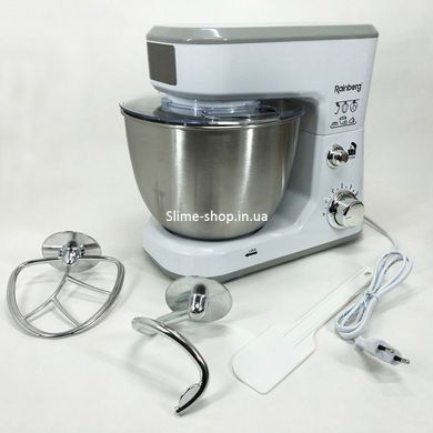 Міксер для крему кухонний Rainberg RB-8082 3200 Вт, Настільний міксер тістоміс, Міксер VH-921 побутовий кухонний
