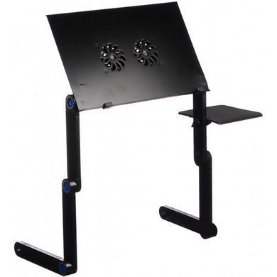 Подставка под ноутбук с куллером Laptop Table T8, Подставка для QV-115 ноута охлаждающая