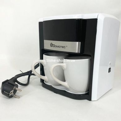 Электрокофеварка для кофе Domotec MS-0706, Кофеварка на две чашки, Кофеварки для ZX-629 домашнего пользования