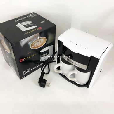 Электрокофеварка для кофе Domotec MS-0706, Кофеварка на две чашки, Кофеварки для ZX-629 домашнего пользования