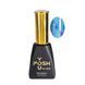 База для гель-лака камуфлирующая YouPOSH De luxe French Rubber Base № 90 Голубой с зелёными и фиолетовыми хлопьями