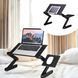 Подставка под ноутбук с куллером Laptop Table T8, Подставка для QV-115 ноута охлаждающая