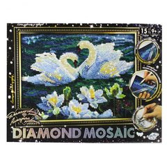Алмазная мозаика "DIAMOND MOSAIC. Лебеди"