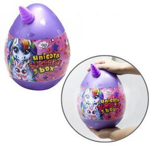 Іграшка-сюрприз "Unicorn Surprise Box", укр (фіолетовий)