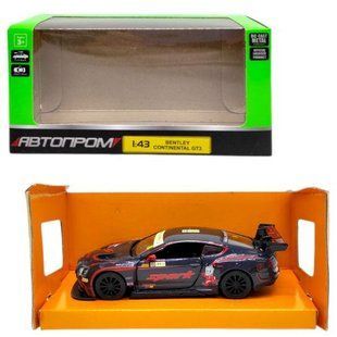 Машинка металлическая "АВТОПРОМ. Bentley Continental GT3"