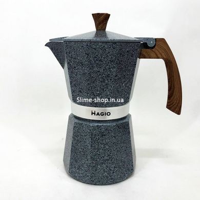 Кофеварка для приготовления кофе на плите Magio MG-1011 300 мл, Кофеварка гейзерная PD-831 с индикатором