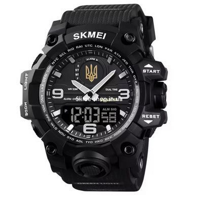Часы спортивные SKMEI 6851/1586BK, Спортивные прочные часы, Военные часы JR-949 с секундомером