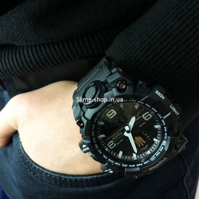 Часы спортивные SKMEI 6851/1586BK, Спортивные прочные часы, Военные часы JR-949 с секундомером