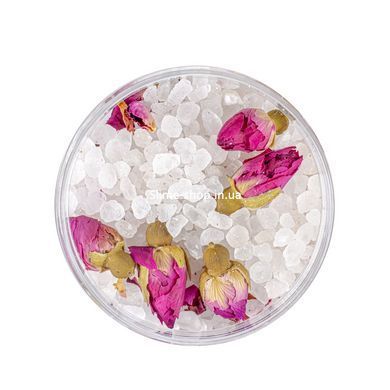Соль для принятия ванны гималайская розовая Top Beauty с сухоцветами 250 г