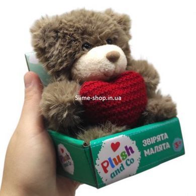 Мʼяка іграшка "Plush and Co. ВЕДМЕДИК" (БЕЖЕВИЙ) 12 см