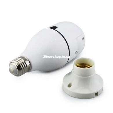 Відеоспостереження CAM L1 E27 WIFI IP, Камера відеоспостереження з датчиком руху AY-634 і записом