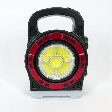 Портативний ліхтар-зарядка для кемпінгу 6678С-3LED+5COB, Ручний EA-293 прожектор автономний