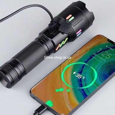 Ліхтарик світлодіодний ручний акумуляторний портативний X83 PM30-TG, RL-129 Високоякісний ліхтарик