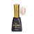 База для гель-лака камуфлирующая YouPOSH De luxe French Rubber Base № 71 Молочный с чёрными и белыми блёстками
