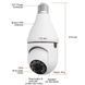 Відеоспостереження CAM L1 E27 WIFI IP, Камера відеоспостереження з датчиком руху AY-634 і записом