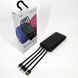 Павербанк Power Bank UKC 50000mAh Мобільна зарядка зовнішній акумулятор портативний павер. ND-331 Колір: чорний