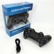 Джойстик DOUBLESHOCK для PS 4, бездротовий ігровий геймпад PS4/PC акумуляторний джойстик. RE-433 Колір: чорний