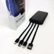 Павербанк Power Bank UKC 50000mAh Мобільна зарядка зовнішній акумулятор портативний павер. ND-331 Колір: чорний