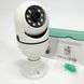 Відеоспостереження CAM L1 E27 WIFI IP, Камера відеоспостереження з датчиком руху AY-634 і записом