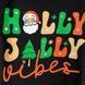 Піжама дитяча з новорічним принтом Holly Jolly