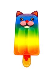Cквиш Мороженое Котик разноцветный