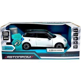 МАШИНА АВТОПРОМ (металлическая) 1:36 MINI COOPER (БЕЛЫЙ)