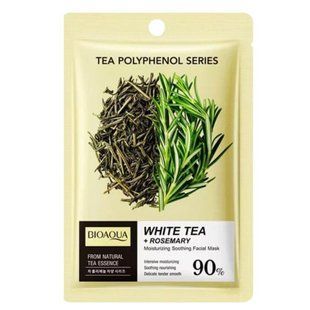 Маска для лица успокаивающая Bioaqua Tea+ Rosemary тканевая, 25 мл