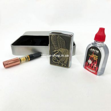Стильная зажигалка в подарок N10, Зажигалка для курения, Зажигалка GJ-684 бензиновая счастливая