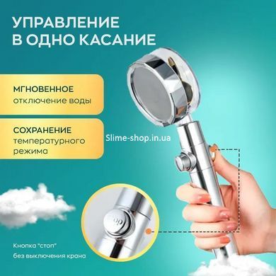 Лейка для душа с масажем, Насадка для душа, Душ с изменяемыми режимами струи, Лейка для душа QX-541 с режимами