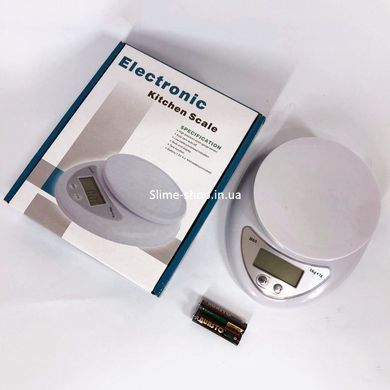 Электронные весы для взвешивания продуктов Kitchen B05 5кг, Весы для кухни RF-574 в граммах