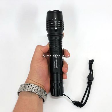 Долговечный светодиодный фонарь Bailong BL-P08-P50, Легкий тактический фонарь, Мощный ZM-471 ручной фонарик