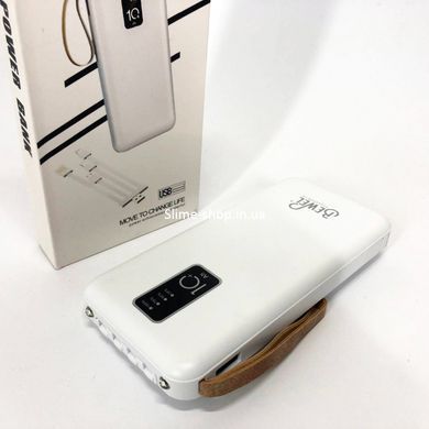 Power Bank зарядное устройство на солнечной батарее 10000mAh с индикатором заряда. WT-769 Цвет: белый