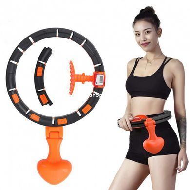 Розумний масажний обруч для схуднення живота та боків Intelligent EN-124 Hula Hoop