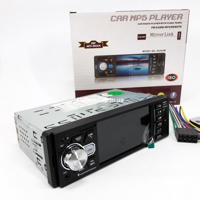 Автомагнитола MP5 4026UM с экраном 4.1 дюйма, AUX вход, Bluetooth, 1 DIN, магнитола MN-378 в машину