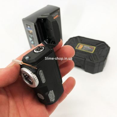 Многофункциональный армейский фонарь D50-SMD индикация заряда, зажигалка. VC-854 Цвет: черный