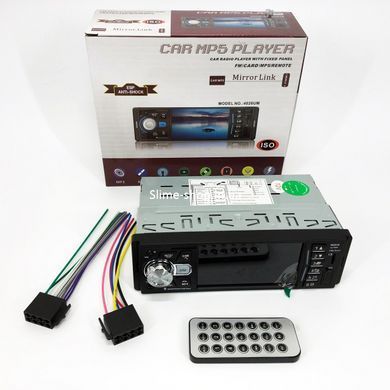 Автомагнитола MP5 4026UM с экраном 4.1 дюйма, AUX вход, Bluetooth, 1 DIN, магнитола MN-378 в машину
