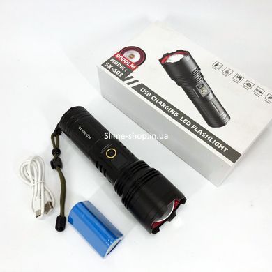Походный фонарик PLD-503-TG, Фонарик тактический аккумуляторный ручной, Поисковый CT-359 фонарь ручной