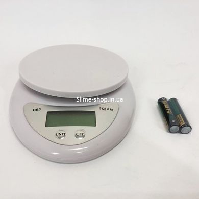 Электронные весы для взвешивания продуктов Kitchen B05 5кг, Весы для кухни RF-574 в граммах