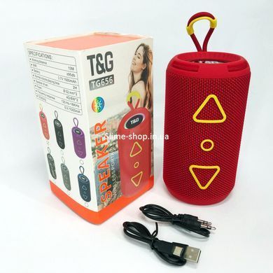 Колонка для дома и улицы TG656, Блютуз-колонка с возможностью подключения флешки, Лампа CE-407 блютуз колонка