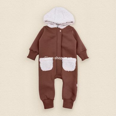 Комбинезон детский тринитка с капюшоном Teddy