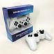Игровой беспроводной геймпад Doubleshock PS3/PC аккумуляторный джойстик с функцией вибрации. HL-148 Цвет: белый