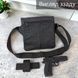 Набор 2В1. Кожаная сумка с кобурой + фонарик профессиональный GB-583 POLICE BL-X71-P50