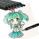 Маркер двосторонній на спиртовій основі sketchmarker 80 шт, Маркери для скетчів з YE-884 подвійними кінцями